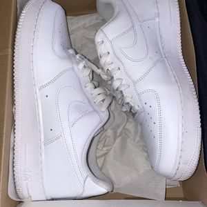 Lightly worn Air Force 1s